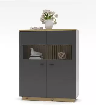 Harper Williams Highboard 110x137x40cm grau (WILLIAMS)