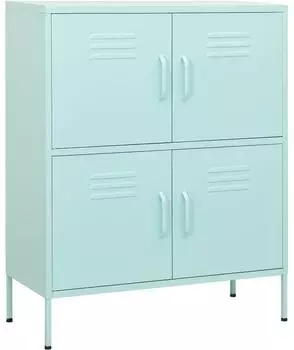 vidaXL Lagerschrank minzgr&uuml;n 80x35x101,5cm Stahl (336140)