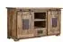 Massivmoebel24 Railway Sideboard Massivholz Mango, natur lackiert, 128x45x70cm (09-330-772-0003)