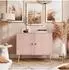 Lookway Harmony Kommode 2-türig, Holzwerkstoff, natürlich rosa, 100x85x42cm (800001754801)
