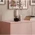 Lookway Harmony Kommode 2-türig, Holzwerkstoff, natürlich rosa, 100x85x42cm (800001754801)