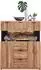Wohnconcept Donna Highboard Wildeiche Massivholz/Echtkork, 122x144x42cm (WINBURG)