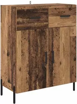 vidaXL Sideboard Altholz-Optik 69,5x34x90cm Holzwerkstoff