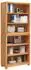 vidaXL Highboard-Set mit Regal, 2-tlg., braun, Holzwerkstoff, 80x35x185cm (3328626)