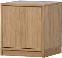 WOOOD Sideboard "Modulair mit Eichenfurnier und Druckmechanismus B 40 x T 40 x H 44