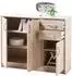 Sconto Optimus Kommode mit Türen und Schubladen, Sonoma Eiche, 109x86x35cm