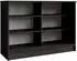 Beautysofa MIRELA Kommode mit 2 Schiebetüren, schwarz, 100cm