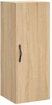 vidaXL H&auml;ngeschrank Sonoma-Eiche 34,5x34x90cm