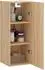 vidaXL Hängeschrank Sonoma-Eiche 34,5x34x90cm