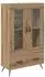 vidaXL Highboard mit Glasvitrine Artisan-Eiche 69,5x31x115cm