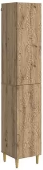 vidaXL Schrankset 2-tlg. Holzwerkstoff Artisan-Eiche (3416717)