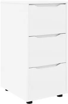 vidaXL Aufbewahrungsschrank 40x48x81cm Holzwerkstoff wei&szlig; (888867)