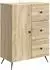 vidaXL Sideboard Sonoma-Eiche-Optik 66x34,5x90cm Holzwerkstoff (895547)