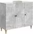 vidaXL Sideboard Holzwerkstoff, minimalistisch