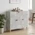 vidaXL Sideboard Holzwerkstoff, minimalistisch