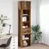 vidaXL Highboard Altholz-Optik 50x42,5x225cm Holzwerkstoff