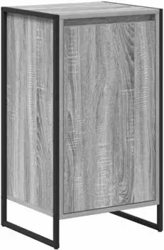 vidaXL Sideboard Sonoma-grau 43x36x75,5cm Holzwerkstoff