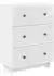 vidaXL Schubladenschrank Holzwerkstoff hochglanz weiß 66x34,5x90cm (893919)