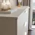 Lookway Lina Kommode kaschmir, Holzwerkstoff, LED-Beleuchtung, 138x84x40cm (1D4S)