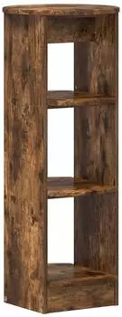 vidaXL Seitenschrank R&auml;uchereiche 40x40x100cm Holzwerkstoff (899848)