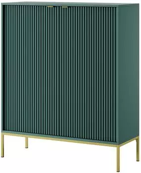 Masseno Stellare Highboard 2 Türen, hellgrün, 104x125x39cm (800000941013)