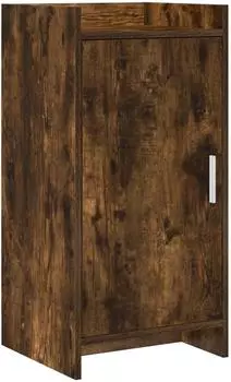vidaXL Sideboard Holzwerkstoff, ger&auml;ucherte Eiche, 40x36x80cm (8011055)