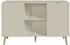 en.casa Nand Sideboard mit 2 Türen 120x40x76cm sandfarben