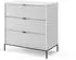 VICCO Eliza Kommode weiß, 3 Schubladen, 80x81,2cm (49498)