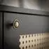 Lookway Vienna 3D Kommode mit Wiener Geflechtimitation, schwarz, 154x79x40cm (800001807971)