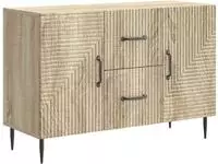 vidaXL Sideboard Sonoma-Eiche 89 x 34,5 x 60 cm Holzwerkstoff