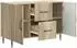vidaXL Sideboard Sonoma-Eiche 89x34,5x60cm Holzwerkstoff (894887)