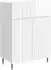 vidaXL Sideboard Hochglanz weiß 66x34,5x92cm Holzwerkstoff (894409)