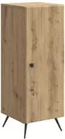 vidaXL Sideboard Artisan-Eiche 33 x 34,5 x 90 cm Holzwerkstoff