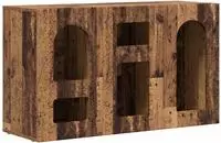 vidaXL Sideboard ELST Altholz 100 x 35 x 59 cm Holzwerkstoff