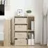 vidaXL Sideboard Sonoma-Eiche 60x33,5x84cm