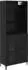 vidaXL Highboard Schwarz Eichen-Optik, wandmontiert, 69,5x34x180cm (2er-Set)