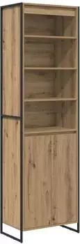 vidaXL Hoher Schrank Kunsthandwerk Eiche 60x36x200cm (3403033)