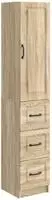 vidaXL Schrankset 2 stk. 33 x 34,5 x 87 cm Holzwerkstoff Sonoma-Eiche