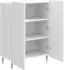 vidaXL Sideboard Hochglanz weiß 66x34,5x92cm Holzwerkstoff (894359)