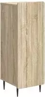 vidaXL Sideboard Sonoma-Eiche 34,5 x 33 x 92 cm Holzwerkstoff