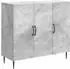 vidaXL Sideboard betongrau 89x34,5x80cm Holzwerkstoff (894878)