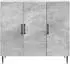 vidaXL Sideboard betongrau 89x34,5x80cm Holzwerkstoff (894878)