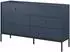 Masseno MONDO Sideboard 6 Schubladen, blau, 154x89x39cm (800000971025)