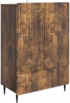 vidaXL Sideboard Holzwerkstoff räuchereiche 66x34,5x97cm (894440)