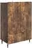 vidaXL Sideboard Holzwerkstoff räuchereiche 66x34,5x97cm (894440)