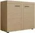 Mirjan24 Kommode Rumba 2F3 Holzwerkstoff, eichefarben, 97x82x40cm (800001367296)