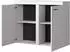 Mirjan24 Kommode Rumba 2F3 Holzwerkstoff, eichefarben, 97x82x40cm (800001367296)