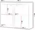 Mirjan24 Kommode Rumba 2F3 Holzwerkstoff, eichefarben, 97x82x40cm (800001367296)