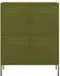 vidaXL Aufbewahrungsschrank Stahl olivgrün 80x35x101,5cm (336135)