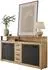 Lookway Romano Kommode mit Schubladen, Artisan Eiche / schwarz (800001753356)